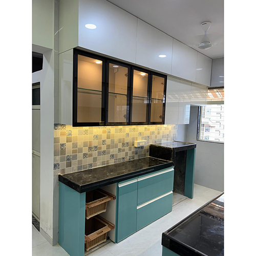 Acrylic Finishing Modular Kitchen