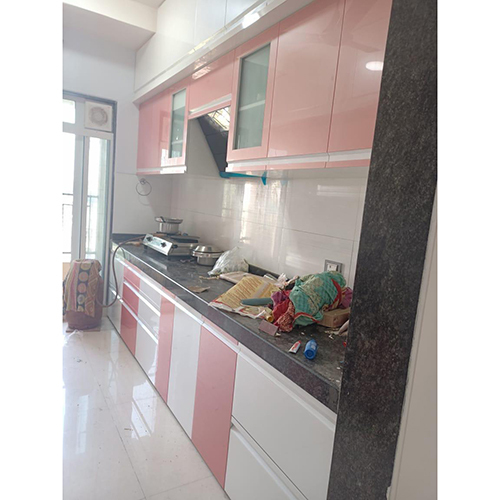 Glossy Modular Kitchen