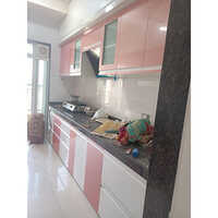 Glossy Modular Kitchen
