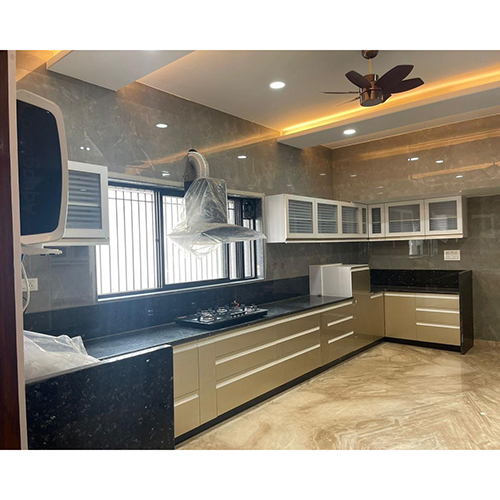 Stylish Modular Kitchen - Color: As Per Availability