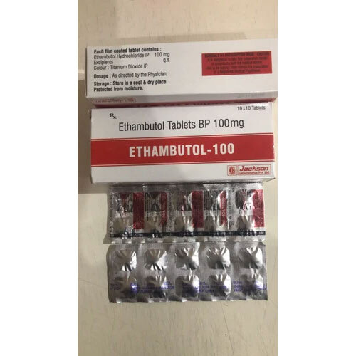 Ethambutol 100 Mg Tablet