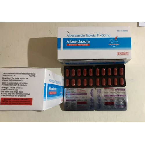 400Mg Albendazole Tablet Ip - Drug Type: General Medicines