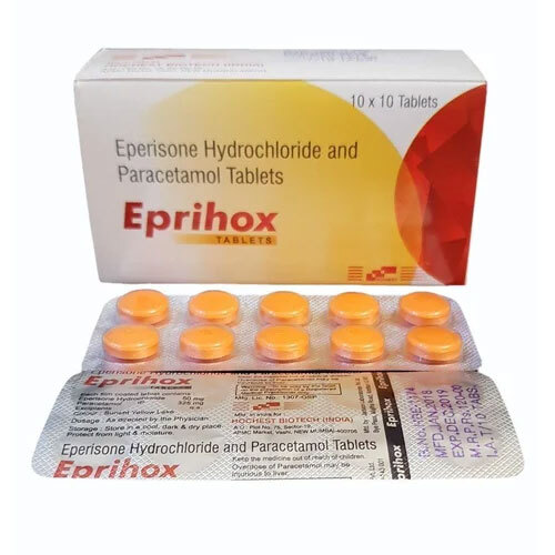 Eprison Hydrochloride Paracetamol Tablet - Drug Type: General Medicines