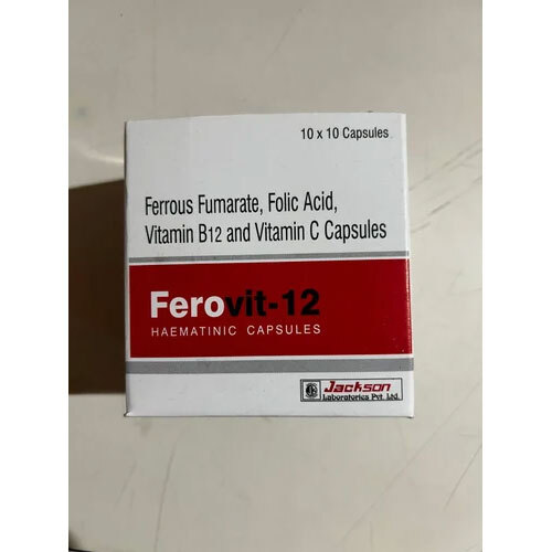 Ferrous Fumarate Folic Acid vitamin B12 And Vitamin C Capsule