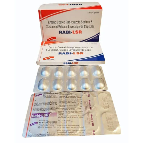 Enteric Coated Rabeprazole Sodium Sustained Released Levosulpiride Capsules - Drug Type: General Medicines