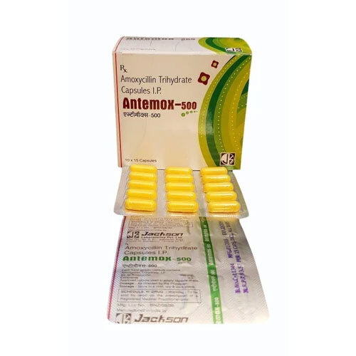 500mg Amoxicillin Trihydrate Capsule IP