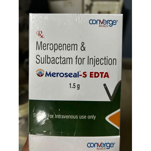 Meropenem And Sulbactam 1.5 Gm Injection