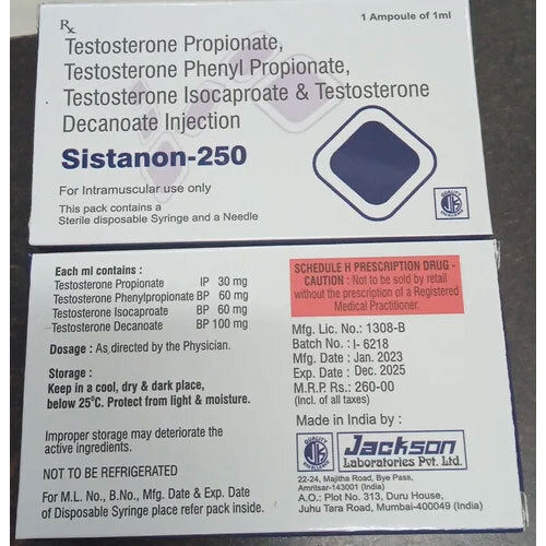 TestosteronePropionate 250Mg Injection