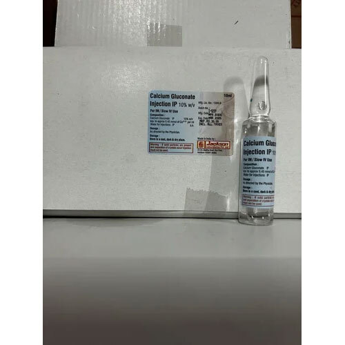 Calcium Gluconate Injection I P