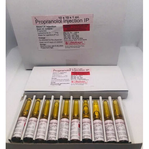 Propranolol Hydrochloride Injections - Dosage Form: Liquid