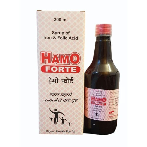 Hamo Forte Iron Folic Acid Syrup - Dosage Form: Liquid