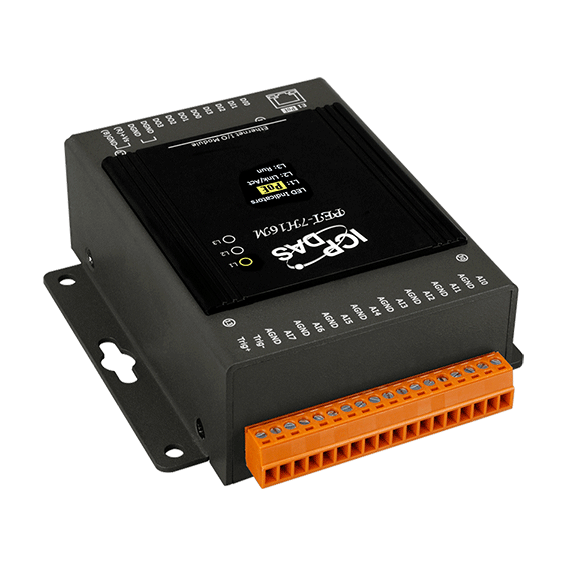 Pet-7h16m Poe Ethernet High Speed Data Acquisition Module With 8-ch 16-bit Simultaneously Sampled Ai, 4-ch Di, 4-ch Do