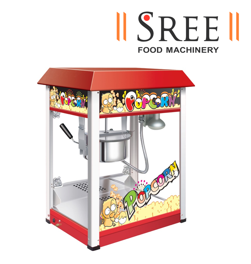 High-volume Popcorn Maker - 250g Batch Capacity, Galvanized Steel Construction - Fast Popping, User-friendly Controls, Ideal For Theaters And Events