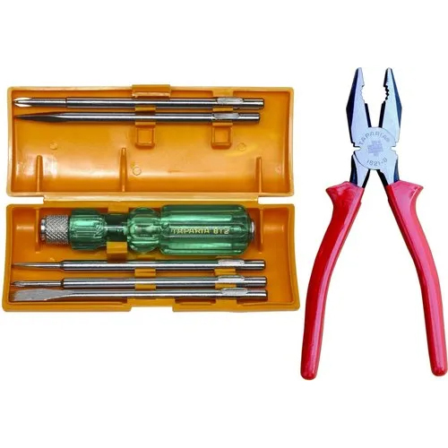 802 Taparia Screwdriver Set - Color: Red