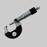 0.01mm Baker Micrometer - Color: Silver