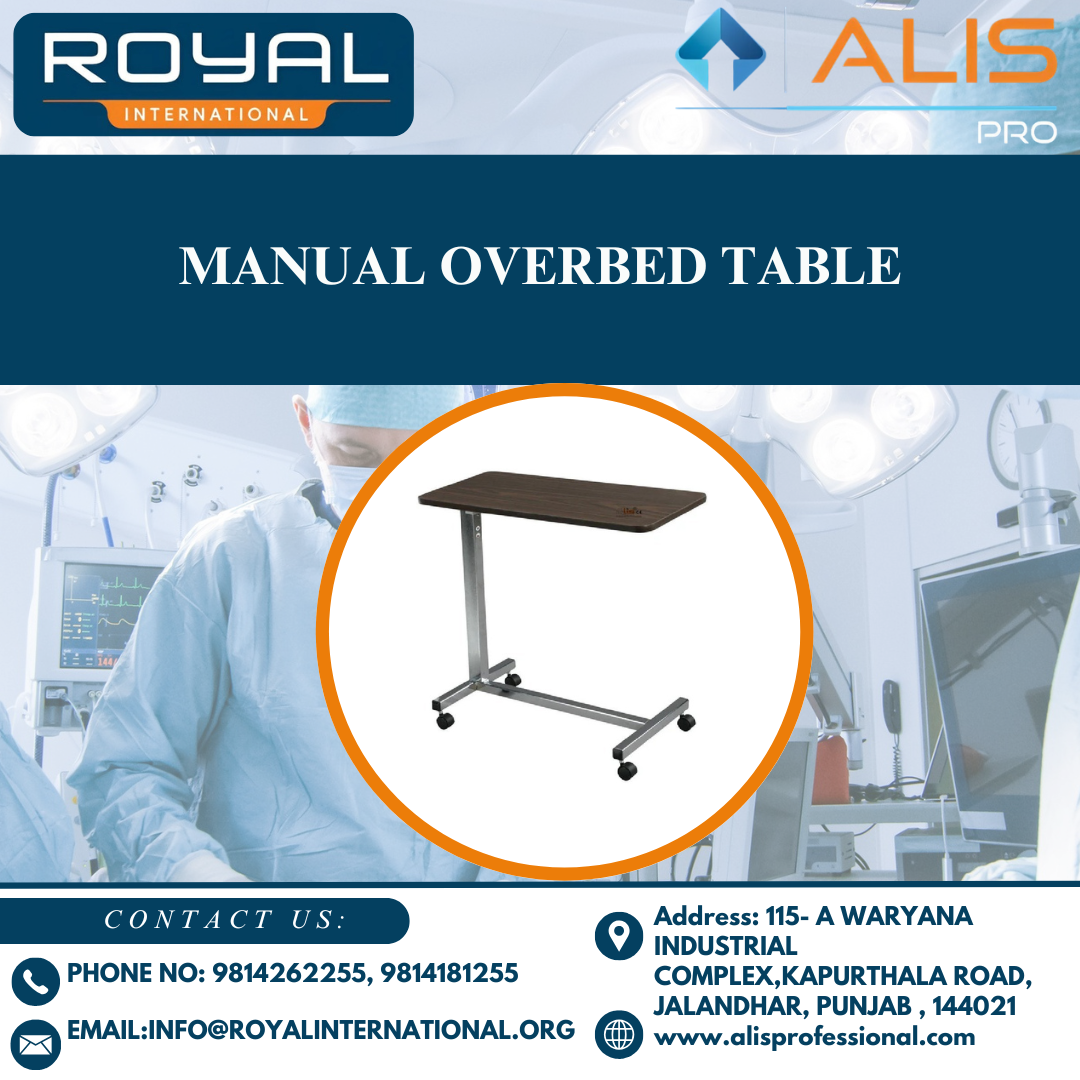 Manual Overbed Table