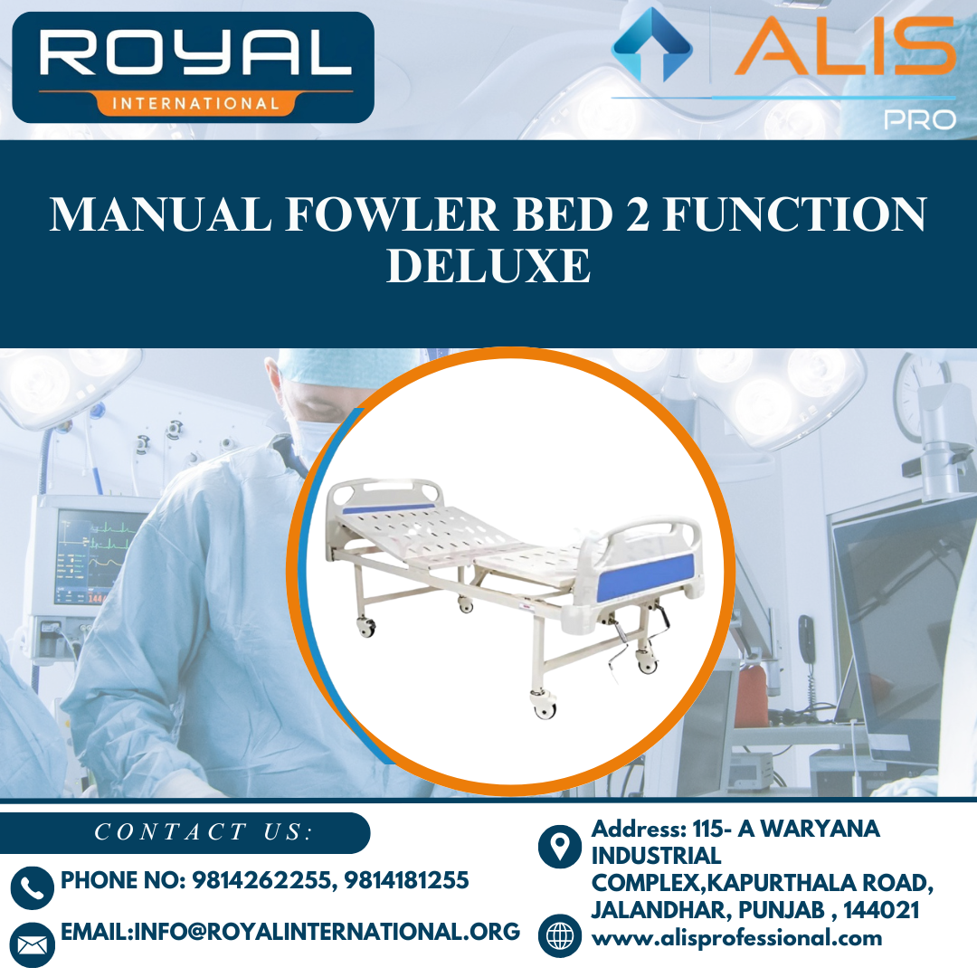 Manual Fowler Bed 2 Function Deluxe