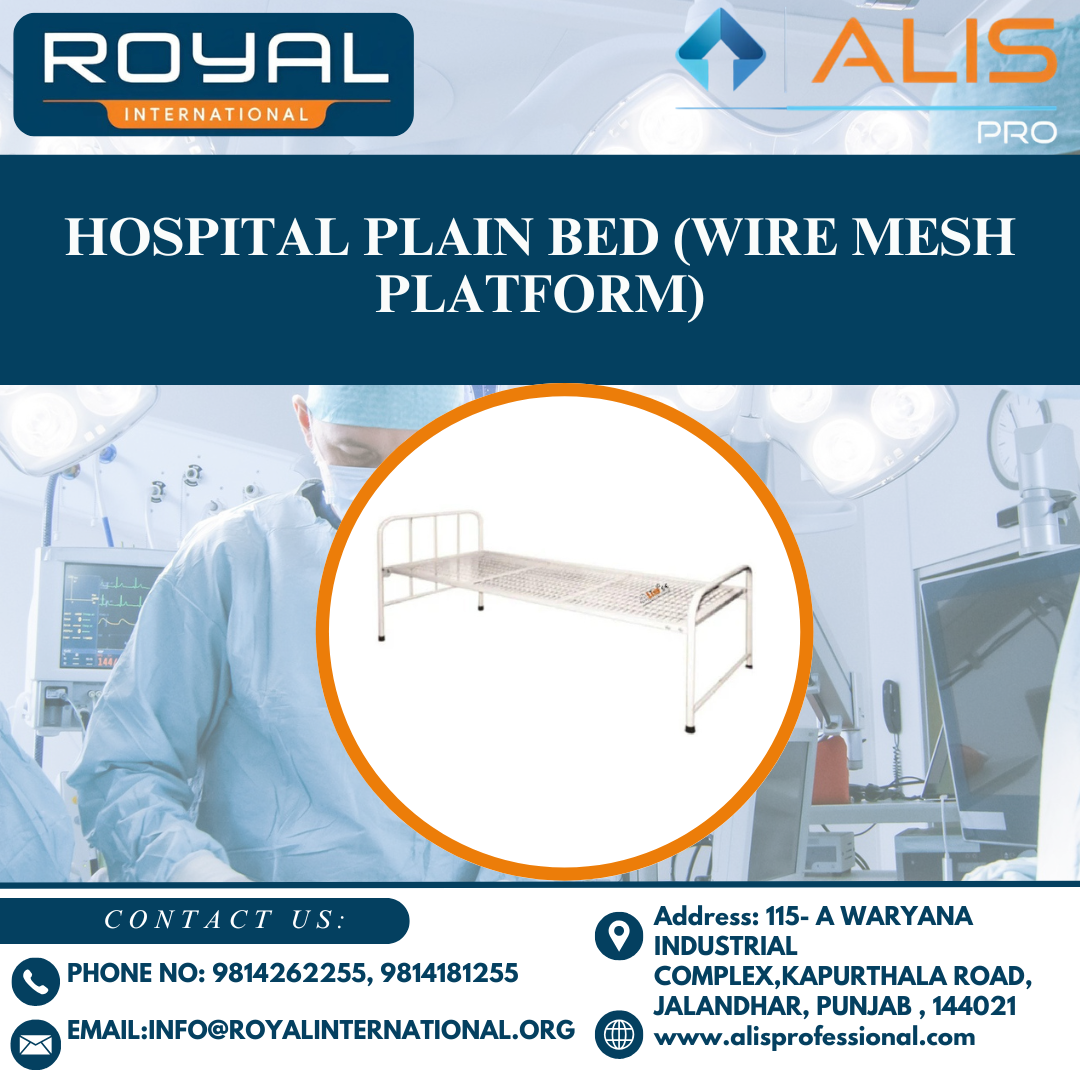 Hospital Plain Bed (Wire Mesh Platform)