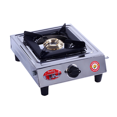 Single Burner Mini Gas Stove - Ignition Type: Manual