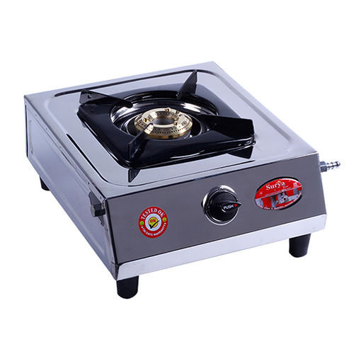 Single Burner Ss Gas Stove - Ignition Type: Manual