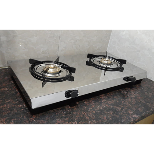 2 Burner Ss Gas Stove - Ignition Type: Manual