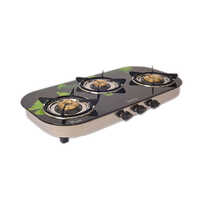 3 Burner Glass Elegent Digital Gas Stove