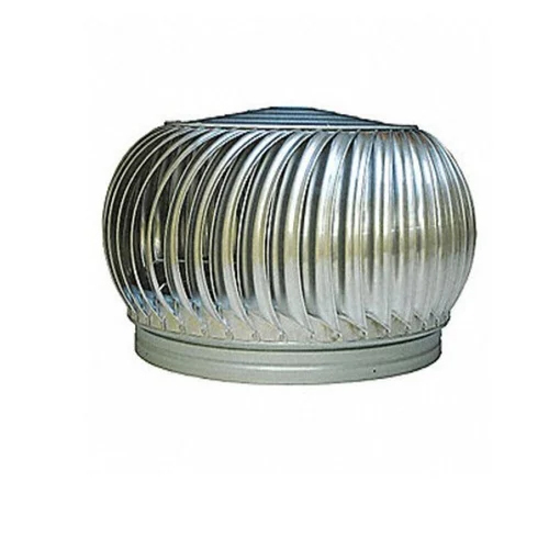 Industrial Aluminium Roof Turbo Ventilator Fan - Color: Silver