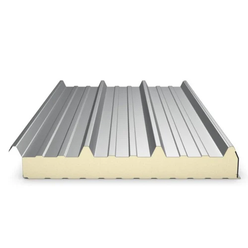 Puf Sandwich Roofing Panel - Color: Gray