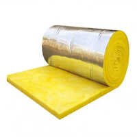 25mm Glass Wool Sheet - Glass Wool, 25mm Thickness, Yellow Color, Up to 300Â°C Temperature Resistance | Lightweight, Easy Installation for Industrial Use