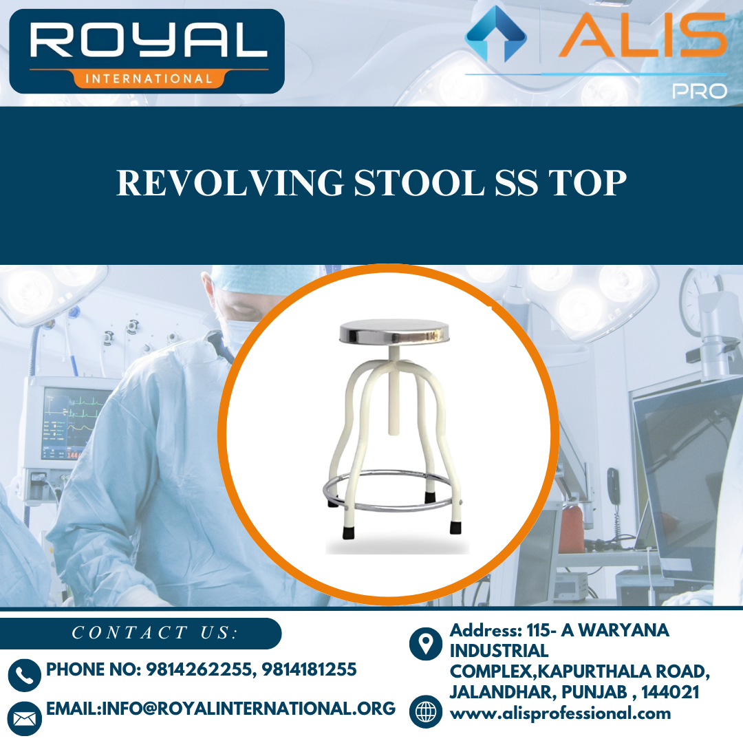 Revolving Stool Ss Top