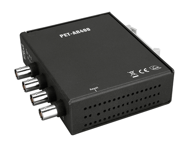 Pet-ar400 Poe Ethernet High Speed Data Acquisition Module, 4-ch Accelerometer (Iepe) Inputs