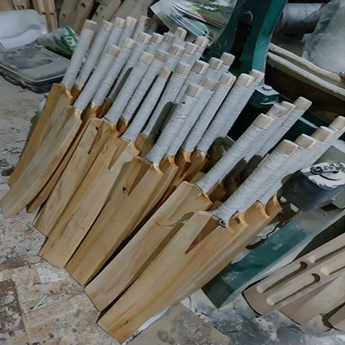 Wooden Cricket Bat Set With 2 Tennis Balls - Youth/Match Player - Full Size 34 Inch - Made In Pakistan