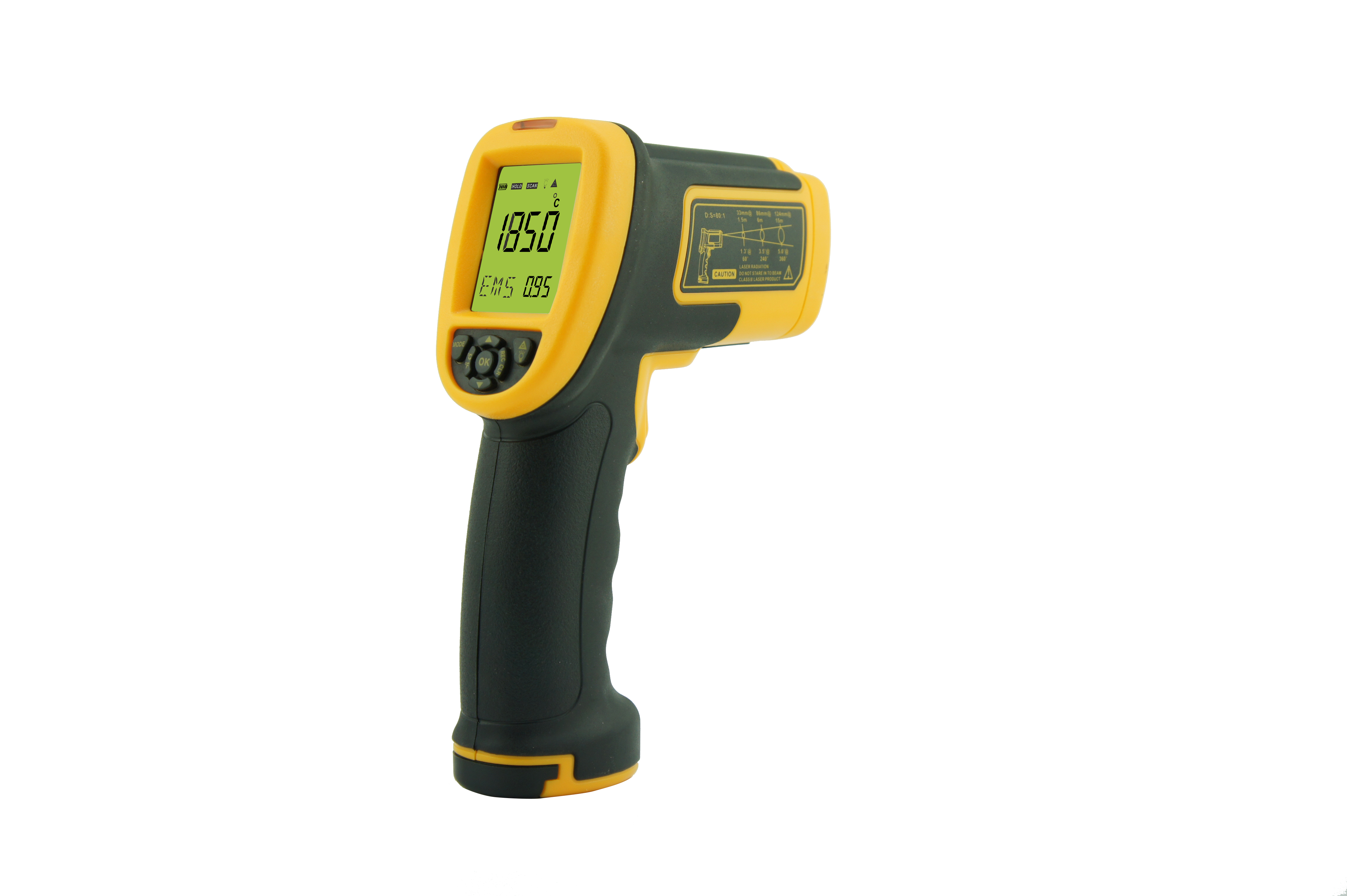 Infrared Thermometer Mt 18 - Color: Yellow & Black