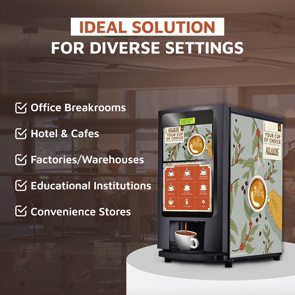 Atlantis Select Hot Beverage Vending Machine