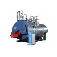 Sludge Conditioner Boiler - Mild Steel, Horizontal Design, Electric Fuel | High Efficiency Steam Production For Industrial Applications