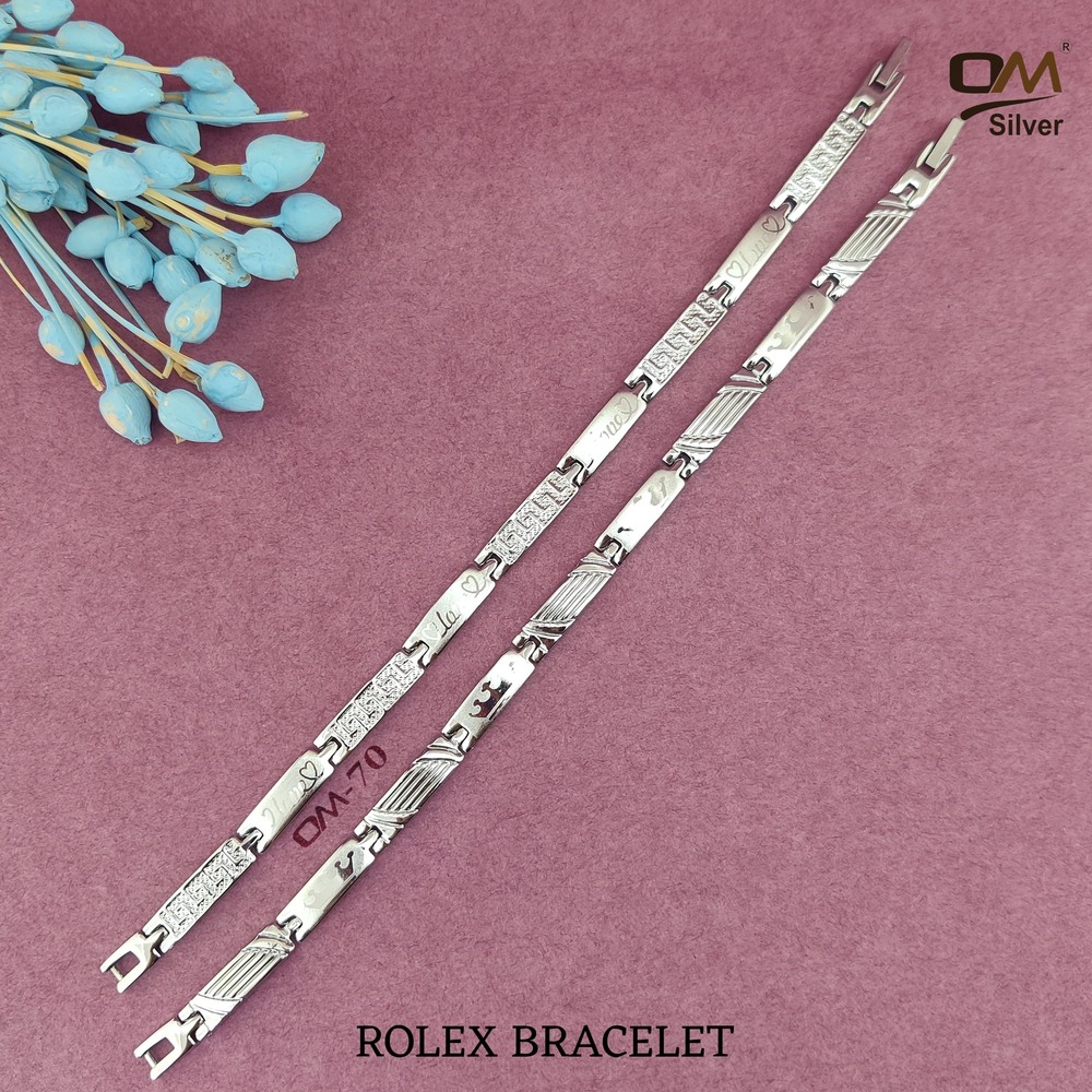 Silver Rolex Bracelet