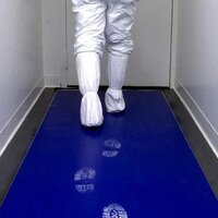 Sticky Mat - Ldpe Film With Soft Tacky Adhesive, Effectively Removes Dust Particles From Shoe Soles And Cartwheels
