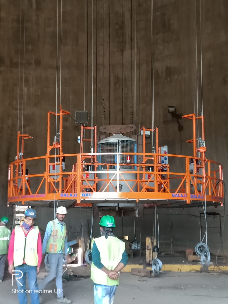 Circular Suspended Platform - Application: ]