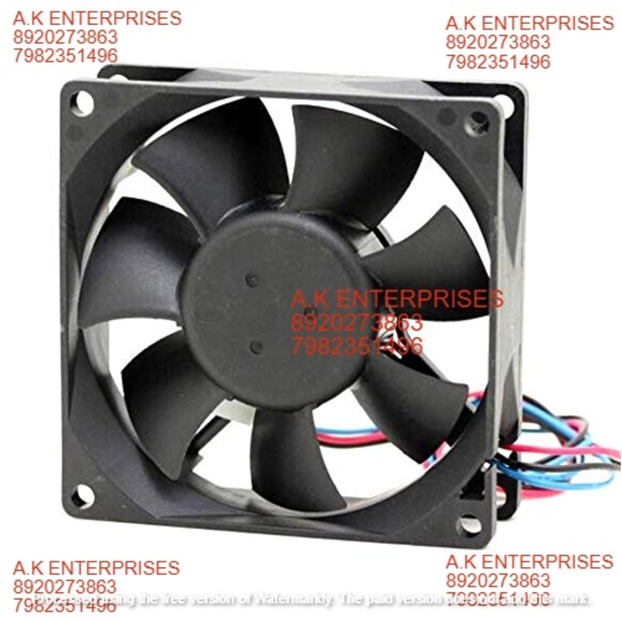 Delta AFB0812L,Server Cooler Fan Delta AFB0812L DC 12V 0.12A, Chassis Supply Computer Cooling Fan for 80 * 80 * 25mm 3-Wire