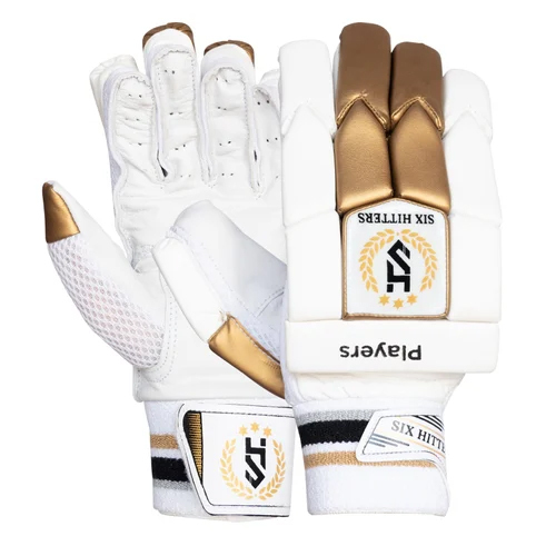 Sixhitters Pro Players Premium Quality Batting Gloves