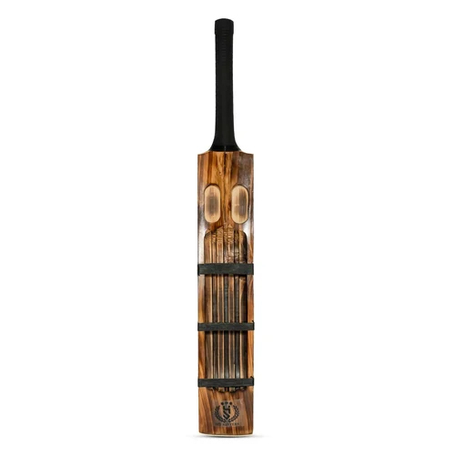 Sixhitters sixerX Burn Edition Kashmir Willow Scoop Double Blade Tennis Ball Cricket Bat