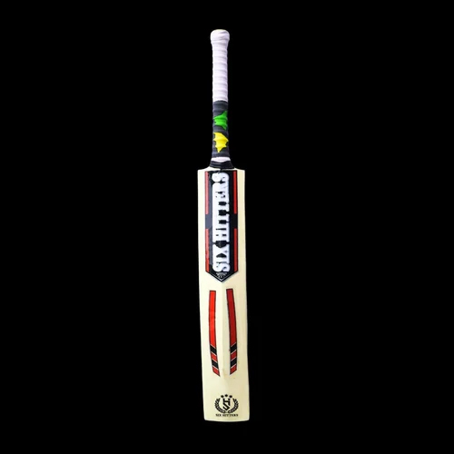 Sixhitters Quantum Quake Kashmir Willow Cricket Bat - Age Group: Adults