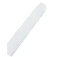 Sixhitters White Soft Cricket Bat Grip - Rubber Material, Round Shape, Waterproof | Comfortable Grip, Shock Absorption, Elegant Design