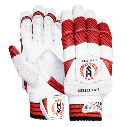 Sixhitters Ultimate Premium Quality Batting Gloves - Age Group: Adults