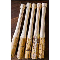 Sixhitters Singapuri Cane Cricket Bat Handle - Cane Wood, Round Shape, Brown Color | Waterproof Design For Enhanced Grip And Control