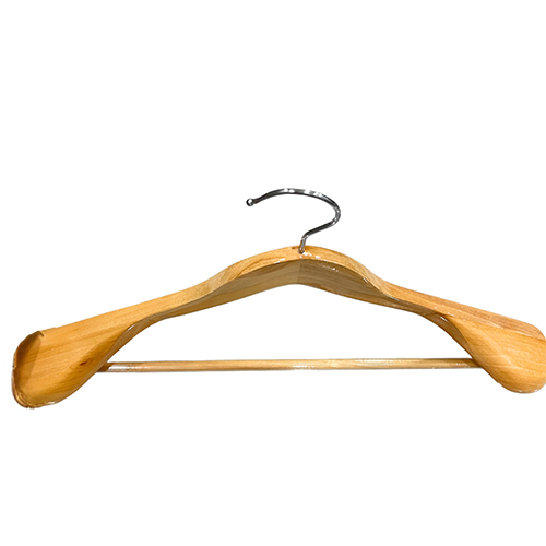 Natural Colour Coat Hanger - Hangers Type: Garment