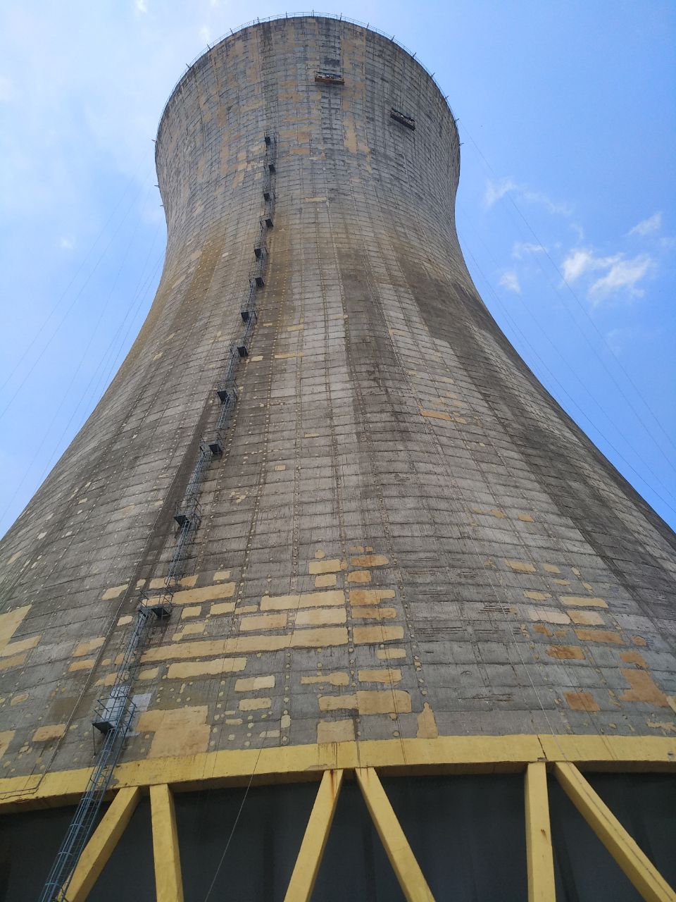 Chimney Suspended Platform