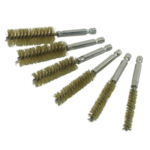 Brass Wire Brush - Bristle Color: Yellow