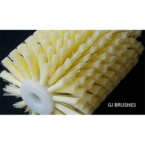 Industrial Roller Brush - Bristle Color: Yellow