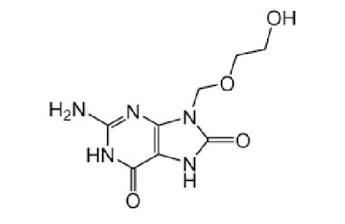 2-amino-8-hydroxy-9- ((2-hydroxyethoxy)methyl)-1,9-dihydro-6H-purin-6-one